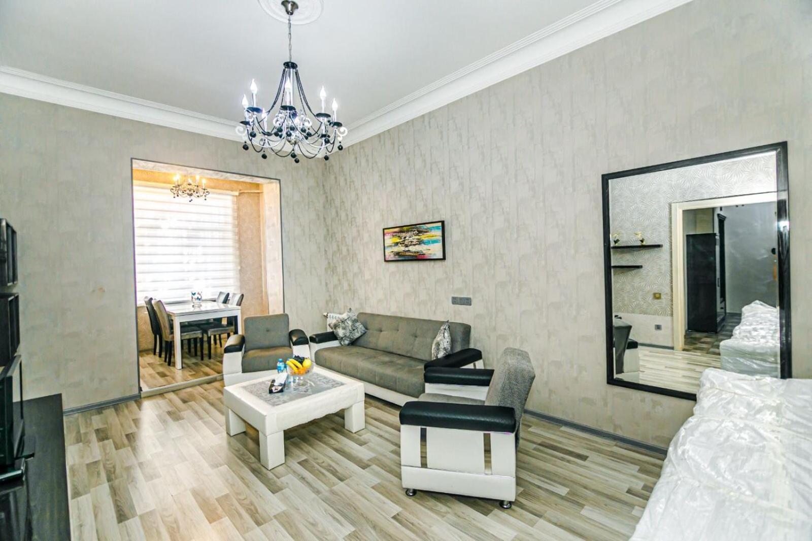 Azneft Square Deluxe Apartment Baky Esterno foto