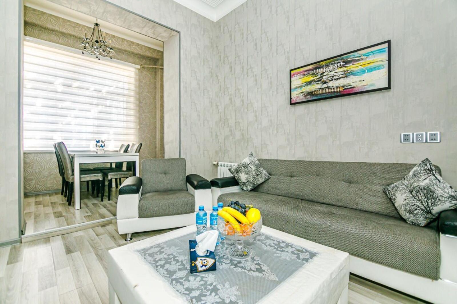 Azneft Square Deluxe Apartment Baky Esterno foto