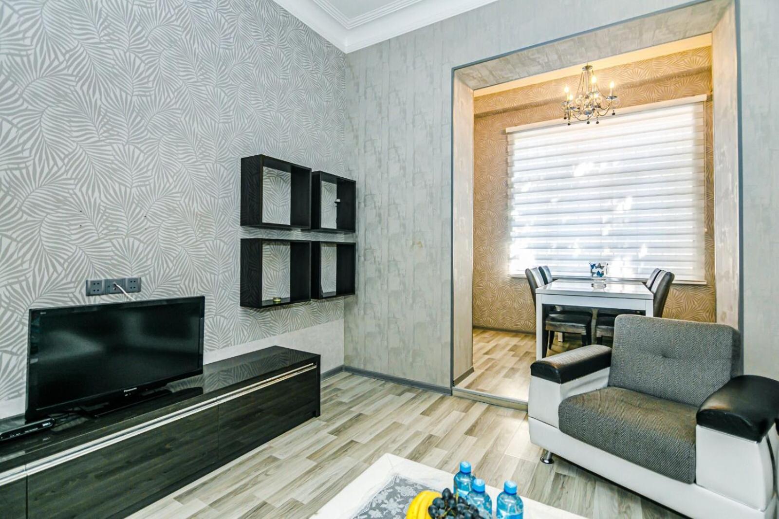 Azneft Square Deluxe Apartment Baky Esterno foto