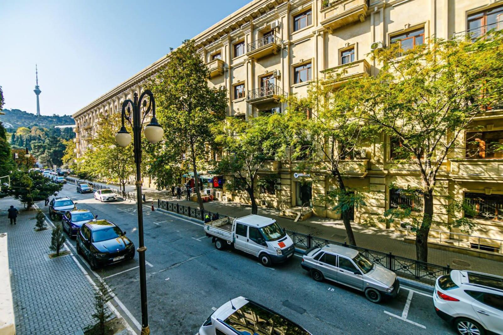 Azneft Square Deluxe Apartment Baky Esterno foto