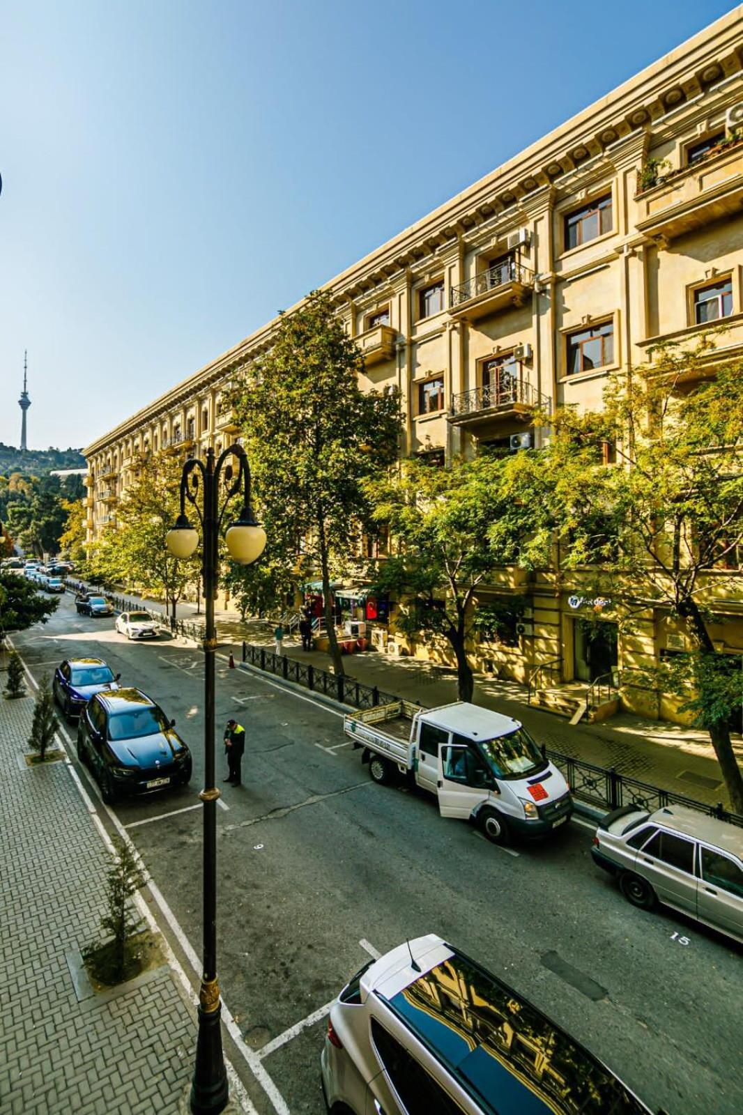 Azneft Square Deluxe Apartment Baky Esterno foto